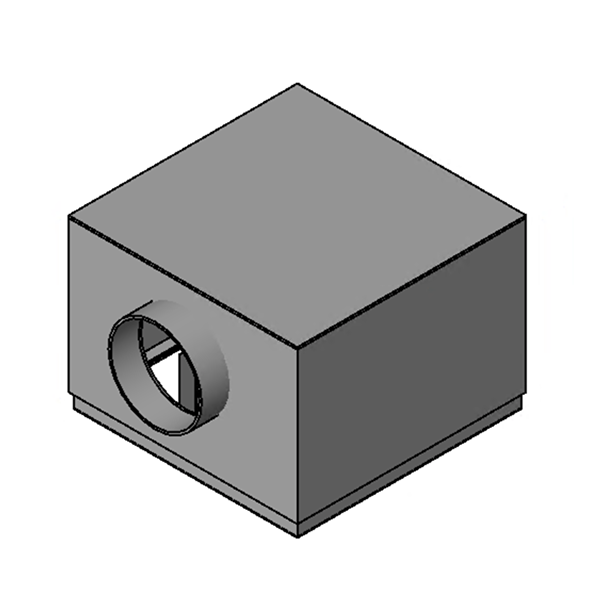Rectangular Ceiling Damper for Wood Joist Construction