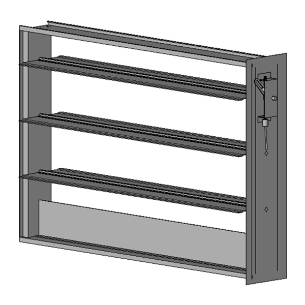 Rectangular Damper and Controllers