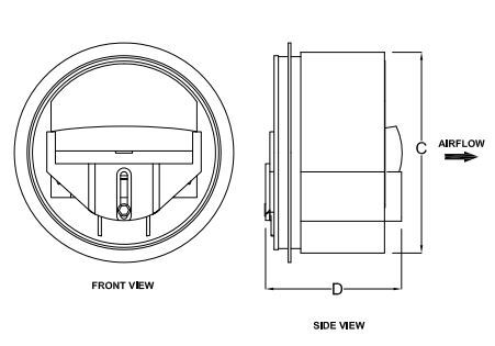 Low Pressure Constant Volume Control Damper