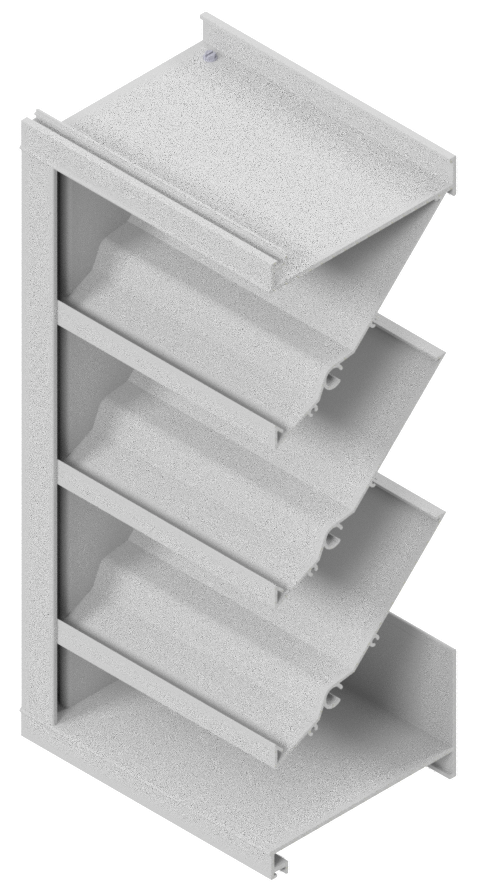 6" Deep Horizontal Blade