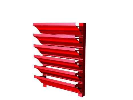 6" Deep Aluminum Equipment Screen