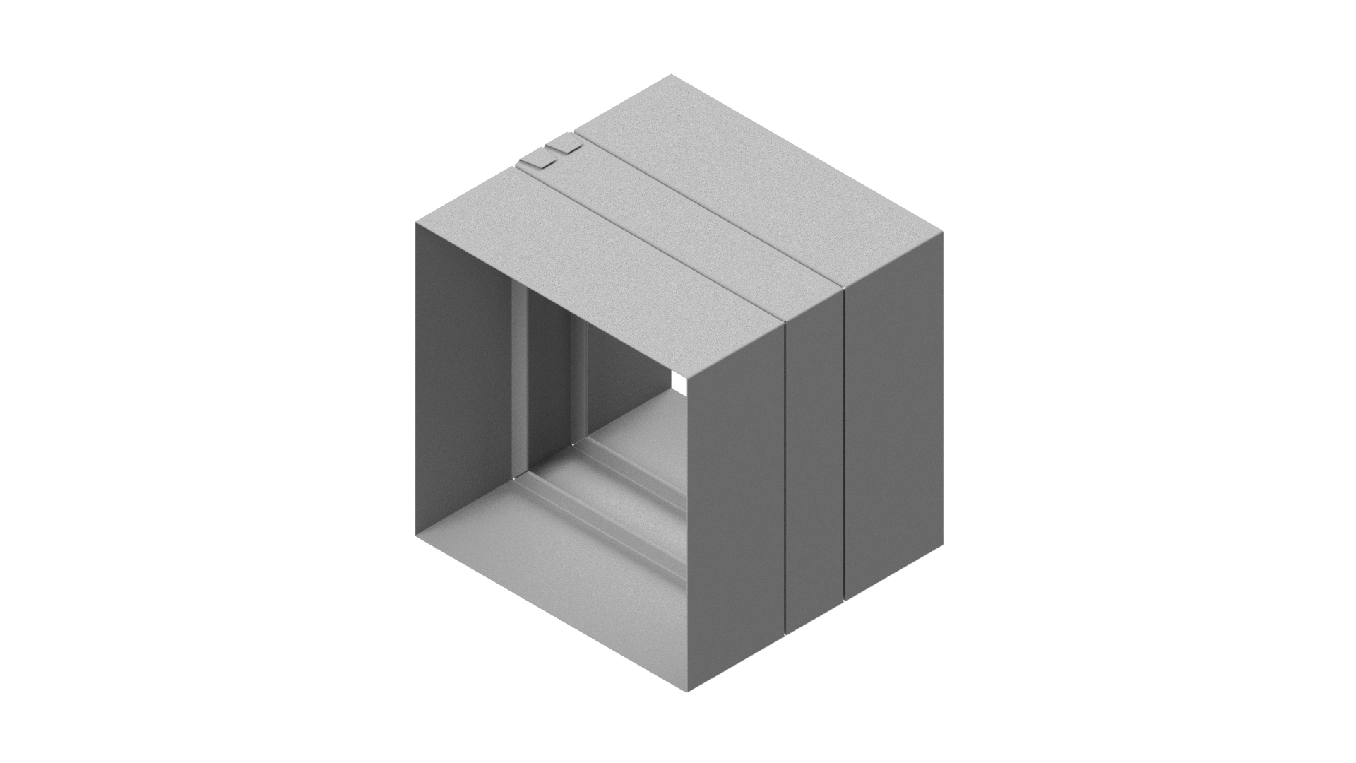 Curtain Fire Damper - 1-1/2 & 3 Hour - Static - Style A - Integral Sleeve