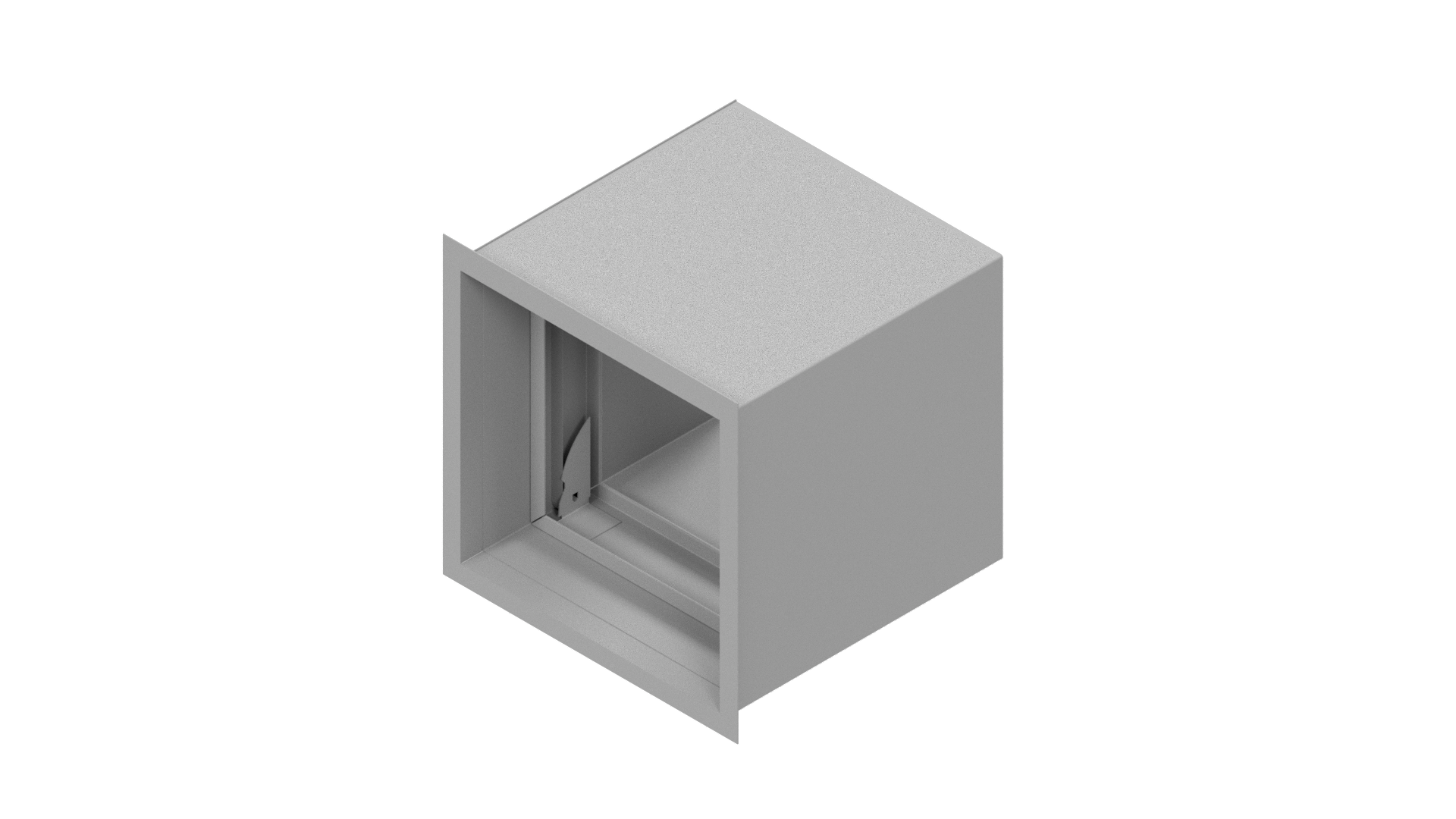 Curtain Fire Damper - 1-1/2 & 3 Hour - Vertical Dynamic - Sleeved - Behind Grille