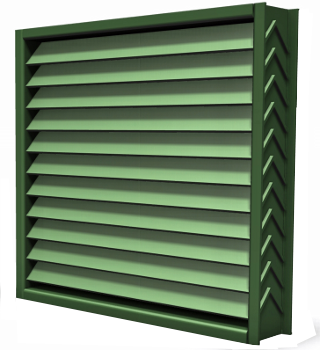 5.5" Deep Aluminum FEMA Grille