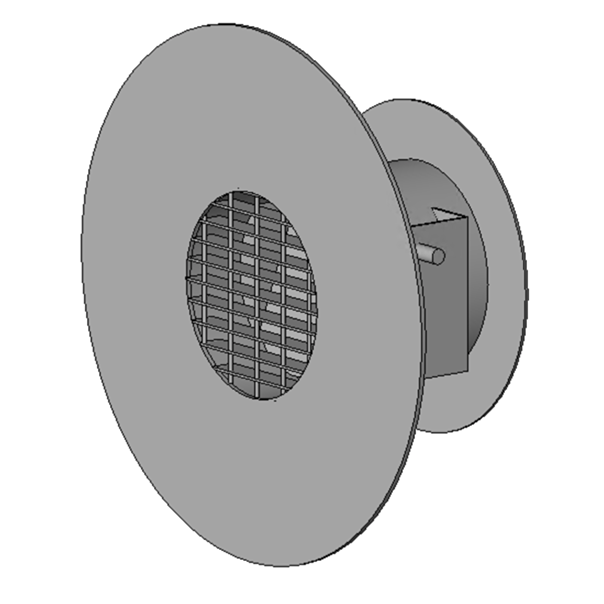 Round Blast Damper