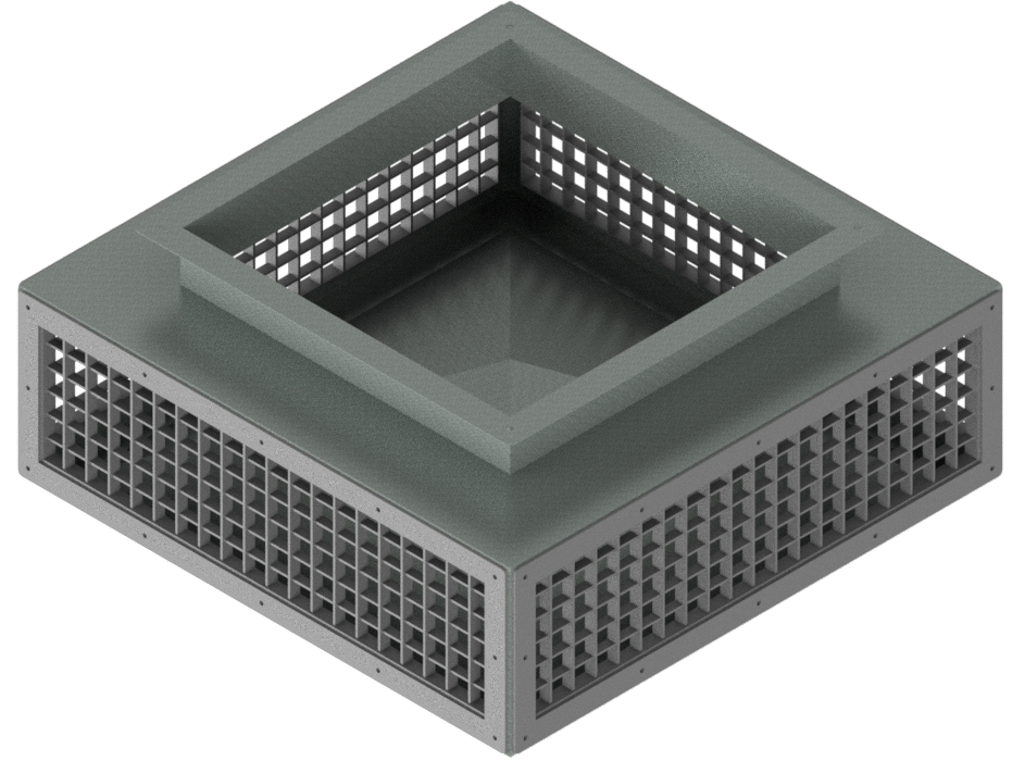 Low Profile Drop Diffuser/Plenum