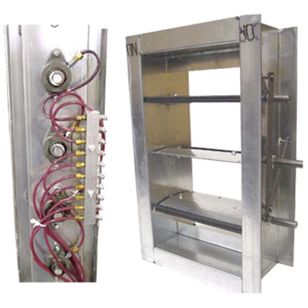 Heavy Duty, Flanged, All Steel, Airfoil Blades, up to 35 w.g."