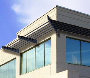 4" Z-Blade Sunshade"