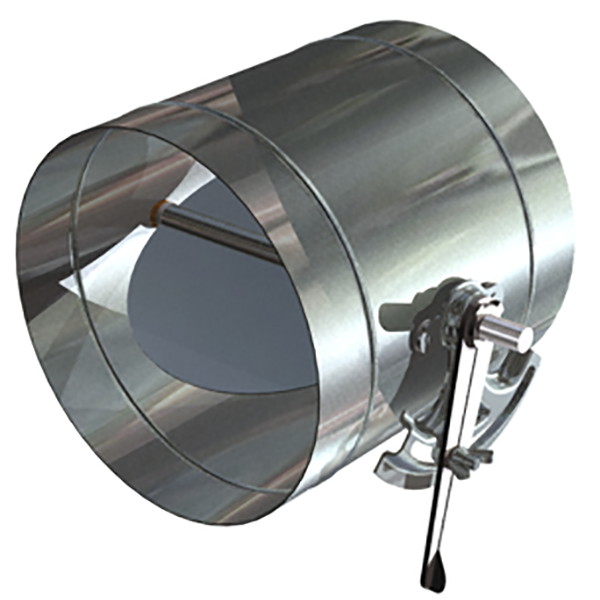 Round Balancing Damper