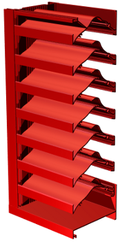 5" Deep Horizontal Blade