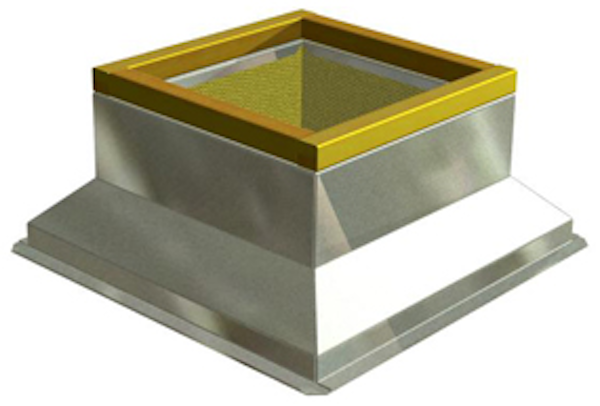 Raised Cant, Insulated Curb for Built-up Insulated Roof