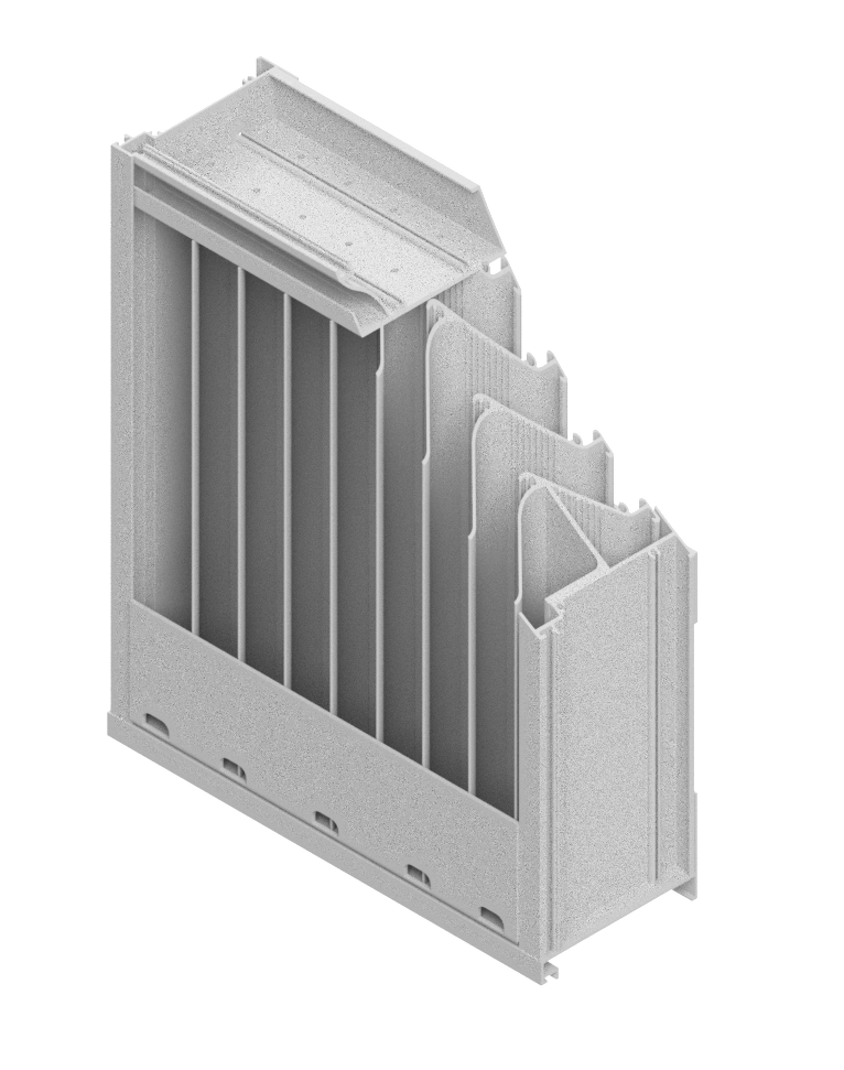 5" Deep Vertical Blade