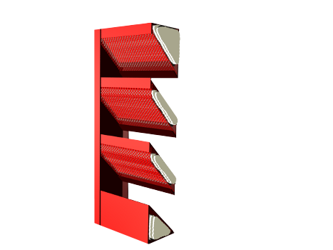 4" Deep Acoustical Louver