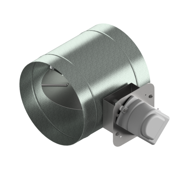 Single Blade Round Power/Balance Damper